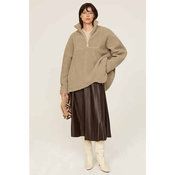 Tibi Cozy Fleece Jacket - Size Small - Picture 1 of 6